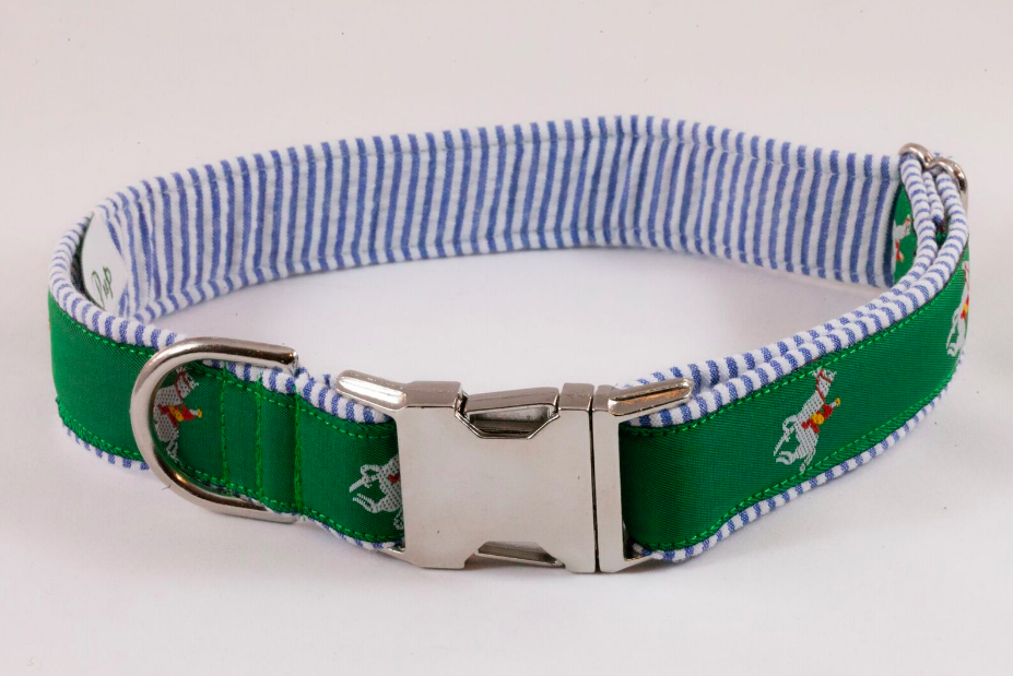 Equestrian dog deals collar