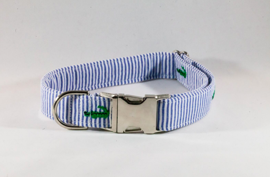 Alligator dog hot sale collar