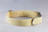 Preppy Yellow Seersucker Girl Dog Flower Bow Tie Collar