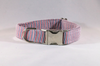 Preppy Red White and Blue Patriotic Pup Seersucker Bow Tie Dog Collar