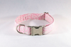 Pink Cherry Blossom Floral Girl Dog Bow Tie Collar