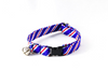 Red White and Blue Patriotic Stripes Kitty Cat Bow Tie Collar