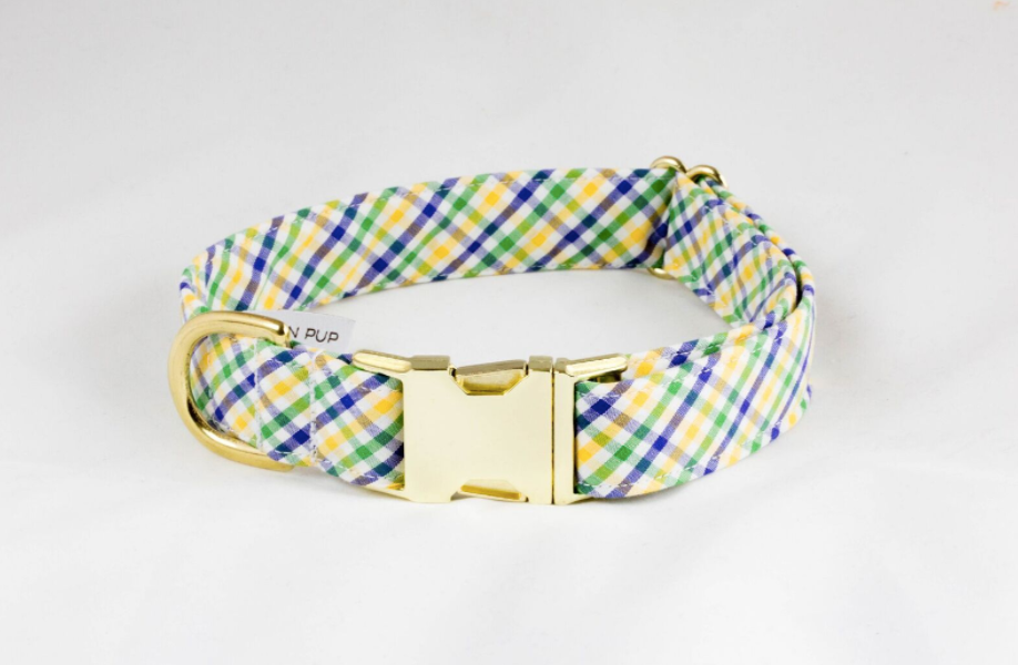 Mardi gras dog sales collar